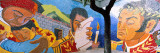Mural on a Wall, La Hoyada, Caracas, Venezuela Photographic Print by Panoramic Images 