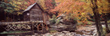 Power Station in a Forest, Glade Creek Grist Mill, Babcock State Park, West Virginia, USA Photographic Print by Panoramic Images 