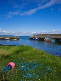 Fishing Boats, Helvick Port, Ring Gaelic Area, County Waterford, Ireland Photographic Print