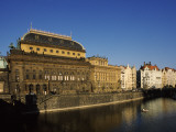 National Theater at the Waterfront, Prague, Czech Republic Photographic Print