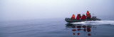 Eco-Tourists Boating in the Sea, Zigzag Island, South Orkney Islands, Antarctica Photographic Print by Panoramic Images 