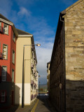 Blend of Old and New Buildings in Narrow Lanes, Dungarvan, County Waterford, Ireland Photographic Print