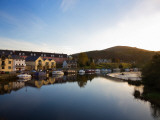 River Barrow and Weir, Graiguenamanagh, County Carlow, Ireland Photographic Print