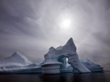 Iceberg Melts Off Ammassalik Island in Eastern Greenland Photographie