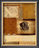 African Collage I Print by Tom Alan
