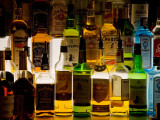 Bottles of Liquor, De Luan's Bar, Ballydowane, County Waterford, Ireland Lámina fotográfica