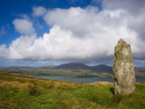 Standing Stone on Bear Island, Beara Peninsula, County Cork, Ireland Photographic Print