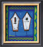 Birdhut II Print by Olivier Klompkes