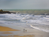 Bunmahon Strand, the Copper Coast, County Waterford, Ireland Photographie