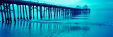 Pier at Sunset, Malibu Pier, Malibu, Los Angeles County, California, USA Photographic Print by Panoramic Images 