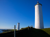 Metal Man Shipping Beacon, Great Newtown Head, Tramore, County Waterford, Ireland Photographic Print