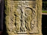 Carving of Adam and Eve on a High Cross, Kells, County Meath, Ireland Photographic Print