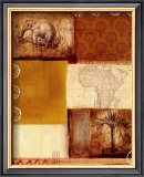 African Collage II Poster by Tom Alan