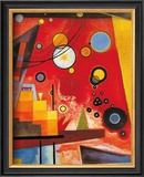 Heavy Red Prints by Wassily Kandinsky