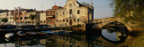 Reflection of Boats and Houses in Water, Venice, Veneto, Italy Photographic Print by Panoramic Images 