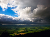 Fields from Croghaun, County Waterford, Ireland Photographic Print