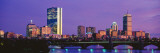 Bridge across Charles River, Back Bay, Longfellow Bridge, Boston, Suffolk County, Massachusetts, US Photographic Print by Panoramic Images 