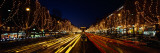 Monument Lit Up at Night, Arc De Triomphe, Avenue Des Champs Elysees, Paris, France Photographic Print by Panoramic Images 