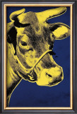 Cow, c.1971 (Blue and Yellow) Prints by Andy Warhol