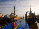 Tugboats at Moorings, Waterford City, County Waterford, Ireland Photographic Print