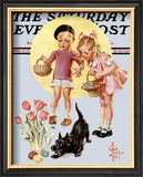Easter Egg Hunt, c.1933 Framed Giclee Print by Joseph Christian Leyendecker