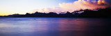 Sunset over Mountains, Cumberland Bay, South Georgia Island Lámina fotográfica por Panoramic Images