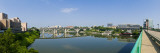 Bridges across a River, Tennessee River, Knoxville, Knox County, Tennessee, USA Photographic Print by Panoramic Images 