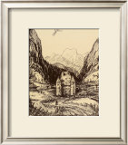 Castle Saalhof Im Pinzgau Prints by Alfred Kubin