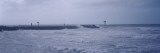 Heavy Surf During Storm in Sea, North Jetty Park, Gulf of Mexico, Nokomis, Sarasota County, Florida Photographie par Panoramic Images 
