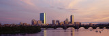 Bridge across Charles River, Back Bay, Longfellow Bridge, Boston, Suffolk County, Massachusetts, US Photographic Print by Panoramic Images 