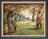 The Farmyard Poster by Claudette Castonguay