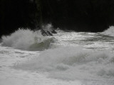 Stormy Seas at Ballyvooney Cove, the Copper Coast, County Waterford, Ireland Photographic Print