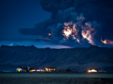 Eyjafjallajokull Volcano, Iceland Photographic Print
