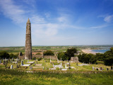 12th Century Round Tower, Ardmore, County Waterford, Ireland Photographic Print