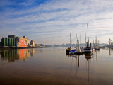 Early Morning River Suir, Waterford City, County Waterford, Ireland Photographic Print