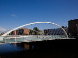 James Joyce Bridge, over the River Liffey, Dublin, Ireland Photographic Print