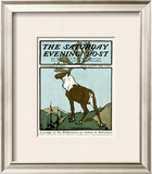 The Elk, c.1902 Framed Giclee Print by Charles Livingston Bull