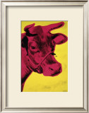 Cow, c.1966 (Yellow and Pink) Prints by Andy Warhol