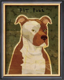 Pit Bull Poster by John Golden