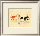 Playful Kittens I Print by Kate Mawdsley