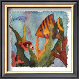 Tropical Fish I Posters by Linn Done