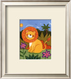 Baby Lion Prints by Sophie Harding
