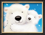 Fluffy Bears IV Print by Alison Edgson