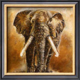 Elephant Posters by Olga Ilic