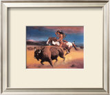 Indian Hunter Poster by M. Caroselli