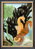 Seahorse Serenade I Art by Charles Swinford