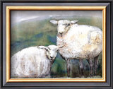 Sheep Prints by Silvana Crefcoeur