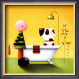 Bathtime Prints by Jo Parry