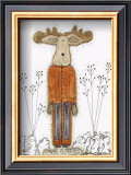Moose Prints by Sharon Glanville