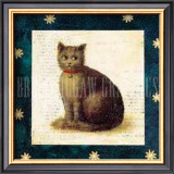 Cat Sitting Print by Mary Mackey